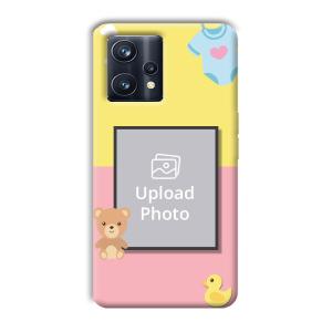 Teddy Bear Baby Design Customized Printed Back Cover for Realme 9 Pro
