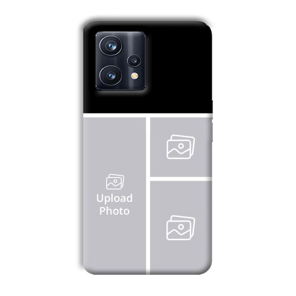 White Lines Customized Printed Back Cover for Realme 9 Pro