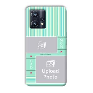 Mom Dad Customized Printed Back Cover for Realme 9 Pro