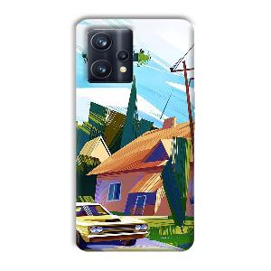 Car  Phone Customized Printed Back Cover for Realme 9 Pro