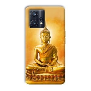 Golden Buddha Phone Customized Printed Back Cover for Realme 9 Pro