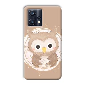 Owlet Phone Customized Printed Back Cover for Realme 9 Pro