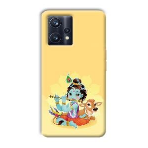 Baby Krishna Phone Customized Printed Back Cover for Realme 9 Pro