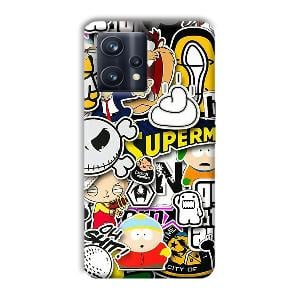 Cartoons Phone Customized Printed Back Cover for Realme 9 Pro