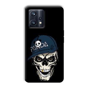 Panda & Skull Phone Customized Printed Back Cover for Realme 9 Pro