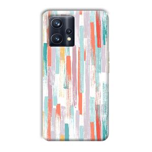 Light Paint Stroke Phone Customized Printed Back Cover for Realme 9 Pro