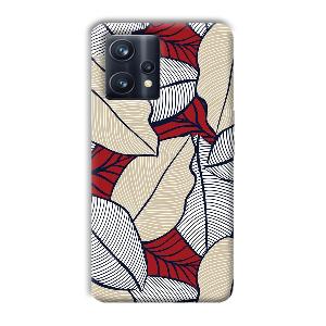 Leafy Pattern Phone Customized Printed Back Cover for Realme 9 Pro