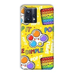 Pop It Phone Customized Printed Back Cover for Realme 9 Pro