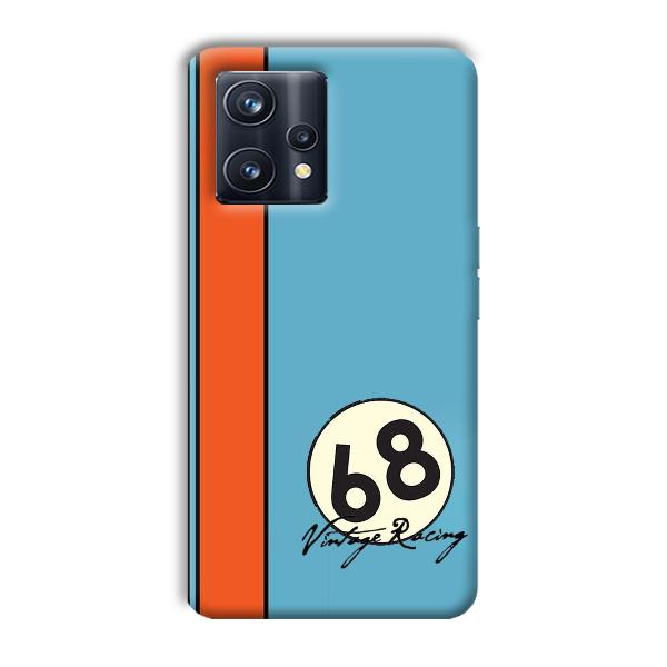 Vintage Racing Phone Customized Printed Back Cover for Realme 9 Pro