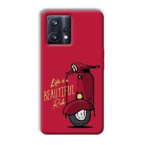 Life is Beautiful  Phone Customized Printed Back Cover for Realme 9 Pro