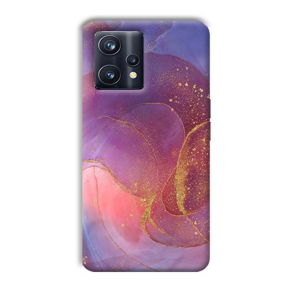 Sparkling Marble Phone Customized Printed Back Cover for Realme 9 Pro