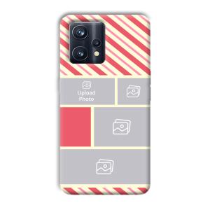 Diagnol Frame Customized Printed Back Cover for Realme 9 Pro Plus