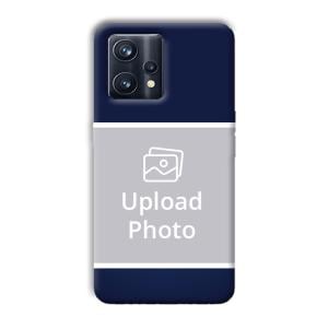 Blue White Customized Printed Back Cover for Realme 9 Pro Plus