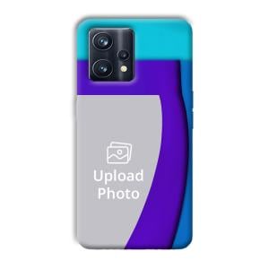 Blue Waves Customized Printed Back Cover for Realme 9 Pro Plus