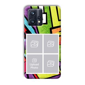 Pop of Colors Customized Printed Back Cover for Realme 9 Pro Plus