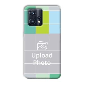 Grid Customized Printed Back Cover for Realme 9 Pro Plus
