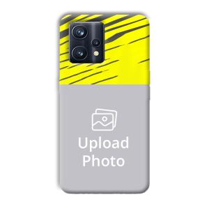 Yellow Lines Customized Printed Back Cover for Realme 9 Pro Plus