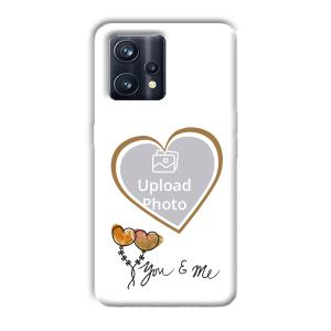 You & Me Customized Printed Back Cover for Realme 9 Pro Plus