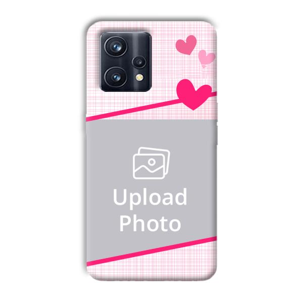 Pink Check Customized Printed Back Cover for Realme 9 Pro Plus