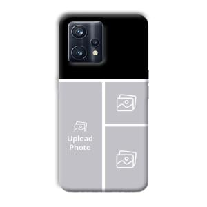 White Lines Customized Printed Back Cover for Realme 9 Pro Plus