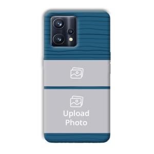 Dark Blue Customized Printed Back Cover for Realme 9 Pro Plus