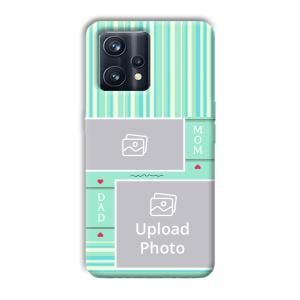 Mom Dad Customized Printed Back Cover for Realme 9 Pro Plus