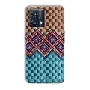 Fabric Design Phone Customized Printed Back Cover for Realme 9 Pro Plus