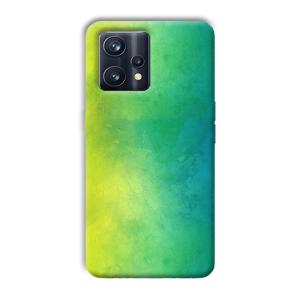 Green Pattern Phone Customized Printed Back Cover for Realme 9 Pro Plus