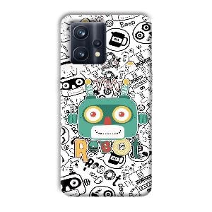 Animated Robot Phone Customized Printed Back Cover for Realme 9 Pro Plus