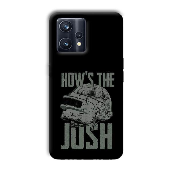 How's The Josh Phone Customized Printed Back Cover for Realme 9 Pro Plus