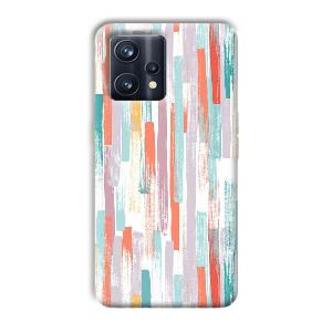 Light Paint Stroke Phone Customized Printed Back Cover for Realme 9 Pro Plus