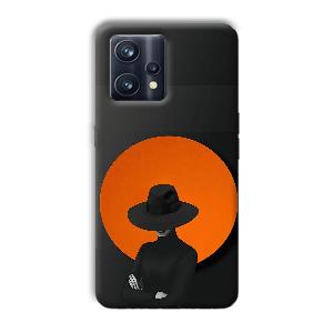 Woman In Black Phone Customized Printed Back Cover for Realme 9 Pro Plus