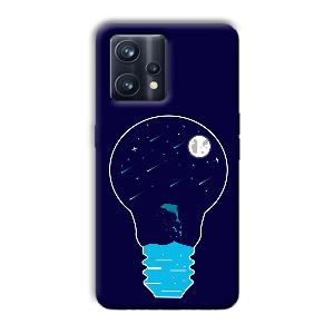 Night Bulb Phone Customized Printed Back Cover for Realme 9 Pro Plus