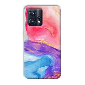 Water Colors Phone Customized Printed Back Cover for Realme 9 Pro Plus