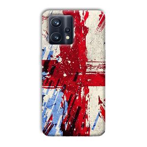 Red Cross Design Phone Customized Printed Back Cover for Realme 9 Pro Plus
