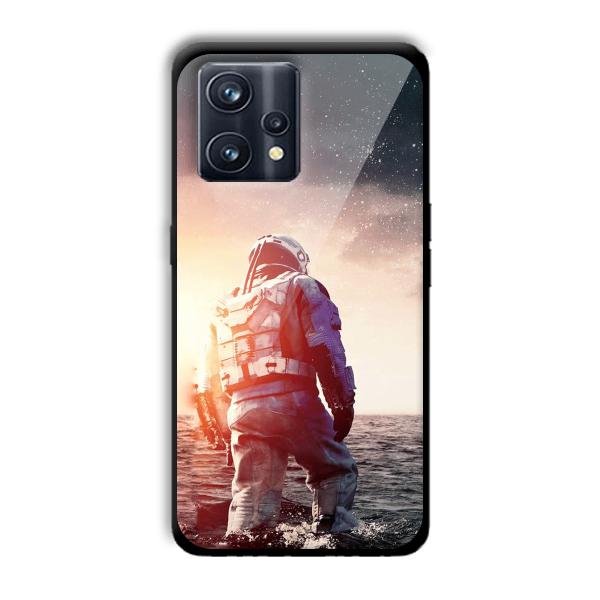 Interstellar Traveller Customized Printed Glass Back Cover for Realme 9 Pro Plus