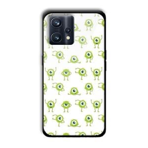 Green Eyes Customized Printed Glass Back Cover for Realme 9 Pro Plus