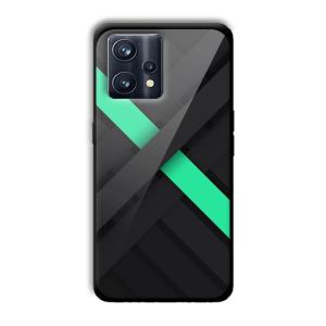 Green Cross Customized Printed Glass Back Cover for Realme 9 Pro Plus