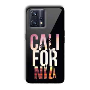California Customized Printed Glass Back Cover for Realme 9 Pro Plus