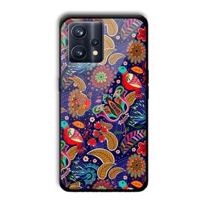 Animal Sketches Customized Printed Glass Back Cover for Realme 9 Pro Plus
