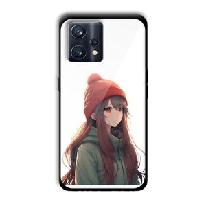 Little Girl Customized Printed Glass Back Cover for Realme 9 Pro Plus