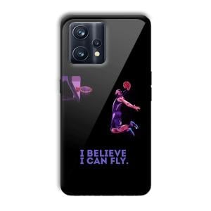 I Believe Customized Printed Glass Back Cover for Realme 9 Pro Plus