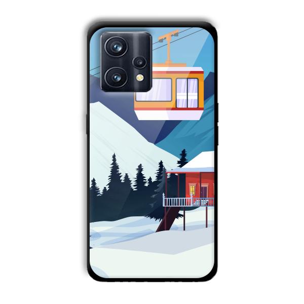 Holiday Home Customized Printed Glass Back Cover for Realme 9 Pro Plus