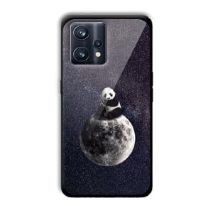 Astronaut Panda Customized Printed Glass Back Cover for Realme 9 Pro Plus