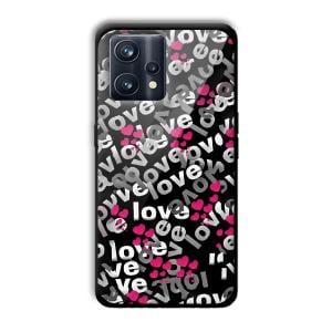 Love Customized Printed Glass Back Cover for Realme 9 Pro Plus