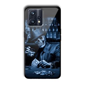 Scary Man Customized Printed Glass Back Cover for Realme 9 Pro Plus