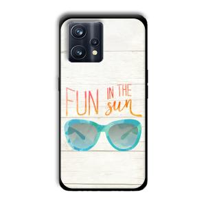 Fun in the Sun Customized Printed Glass Back Cover for Realme 9 Pro Plus