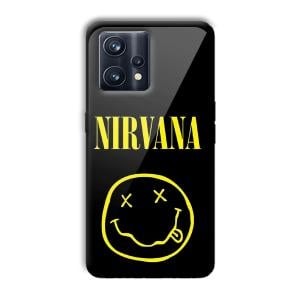 Nirvana Emoji Customized Printed Glass Back Cover for Realme 9 Pro Plus
