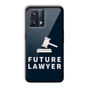 Future Lawyer Customized Printed Glass Back Cover for Realme 9 Pro Plus