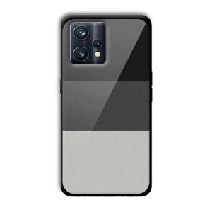 Shades of Grey Customized Printed Glass Back Cover for Realme 9 Pro Plus